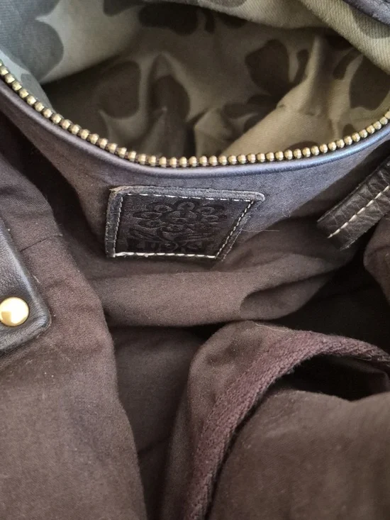 Lucky Brand Multi-Color Suede Sunrise Patchwork Shoulder Bag - Picture 5 of 9